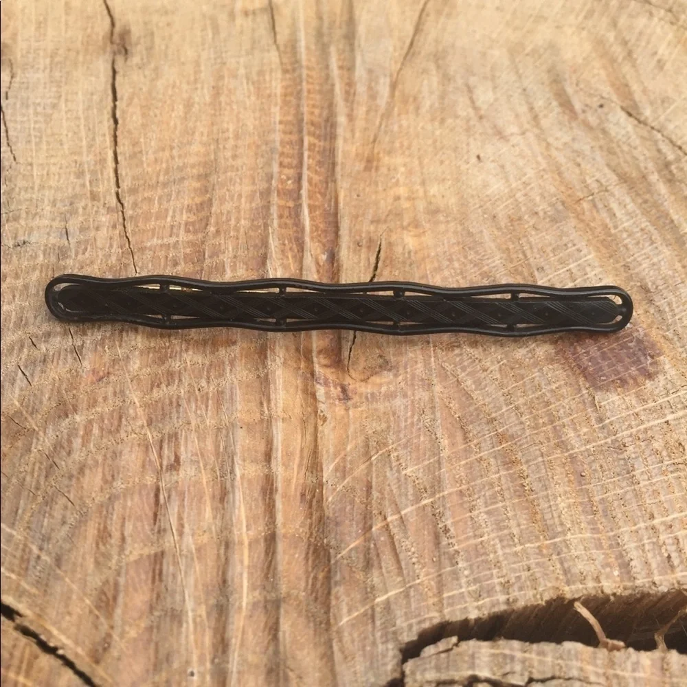 Antique Black Bar Pin Victorian
